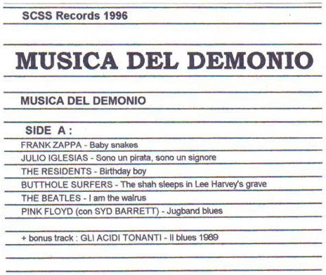 musica del demonio